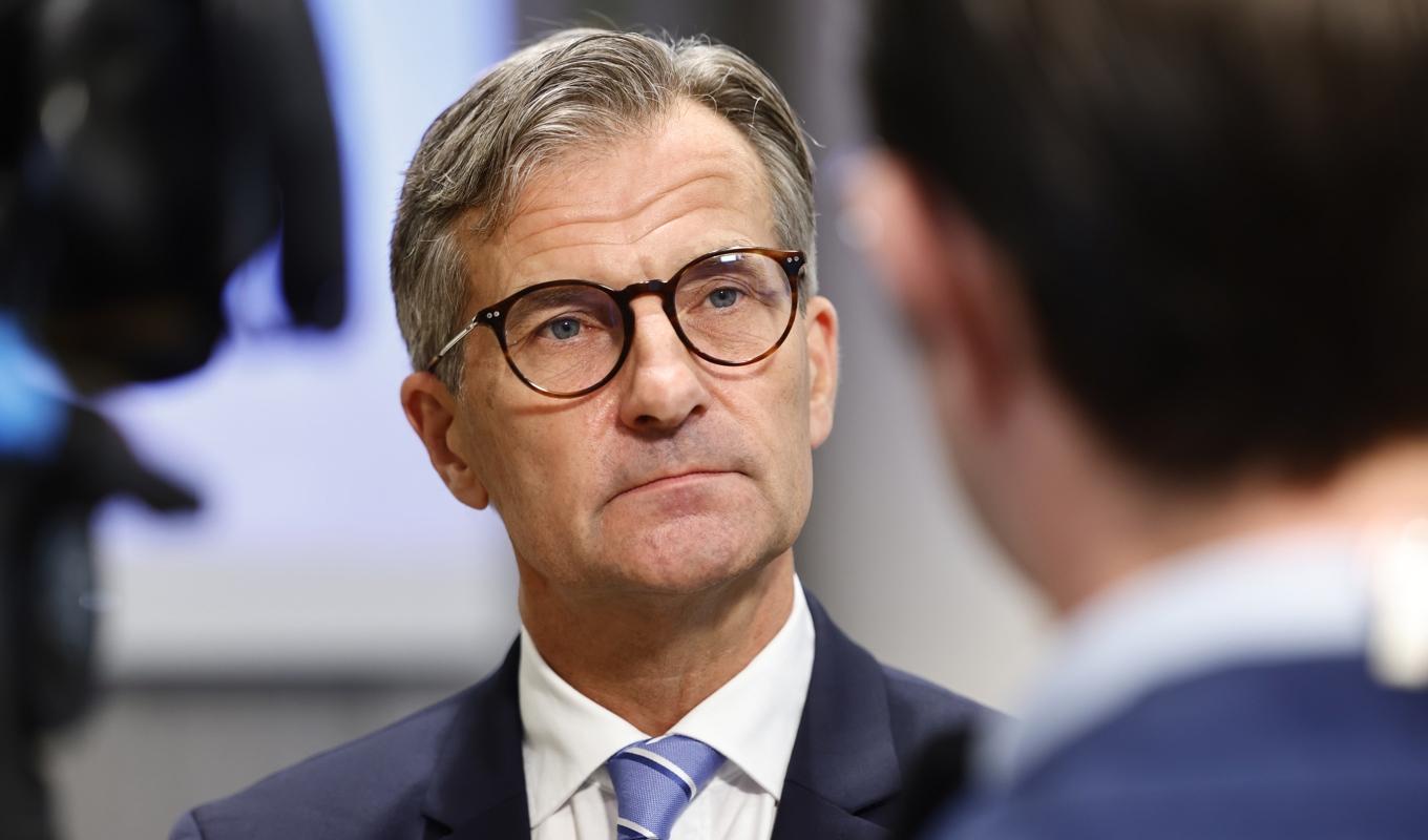 Nytt räntebesked från Riksbanken, med chefen Erik Thedéen. Arkivbild Foto: Stefan Jerrevång/TT