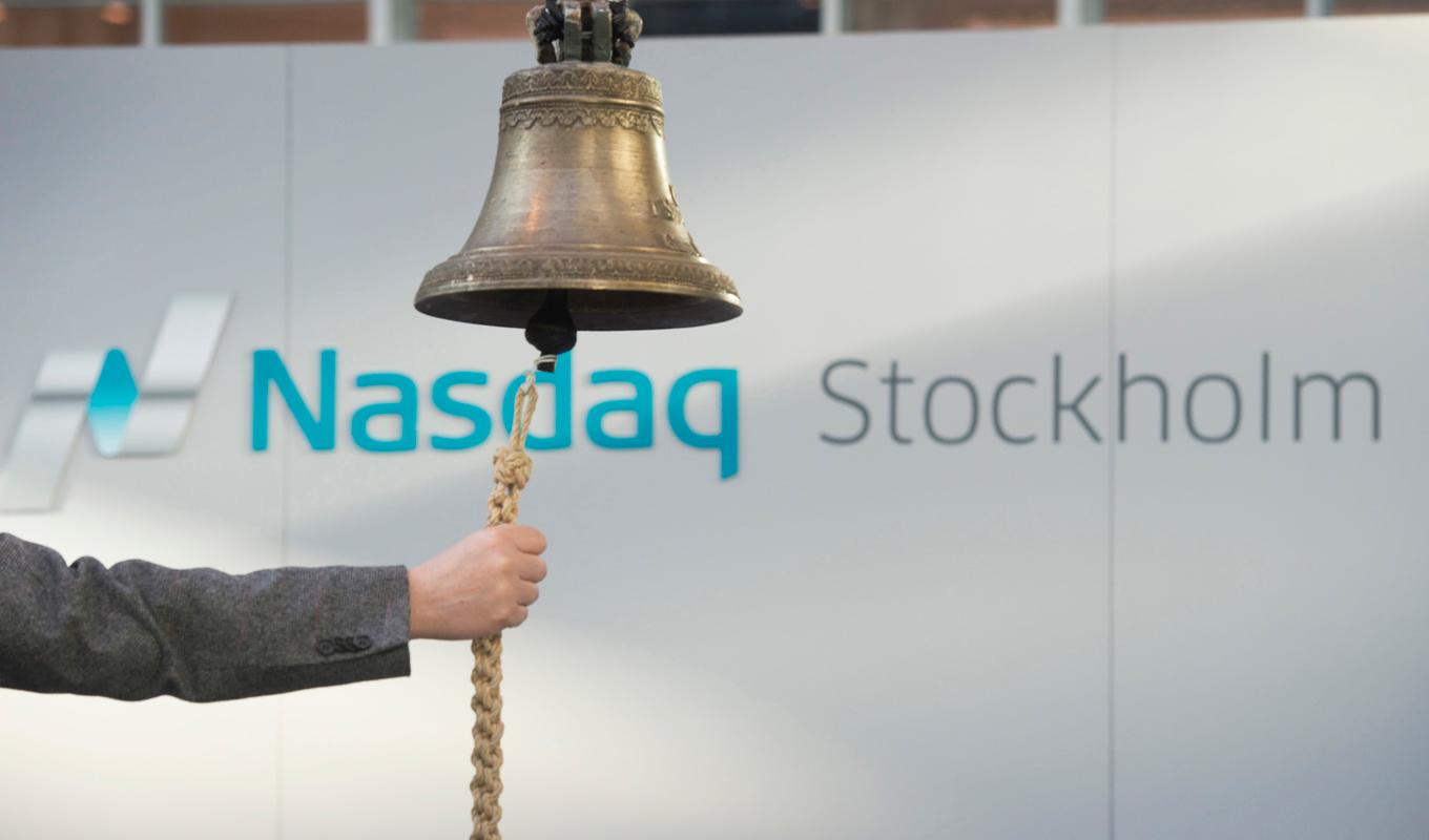 Stockholmsbörsen öppnar snart. Arkivbild. Foto: Fredrik Sandberg/TT
