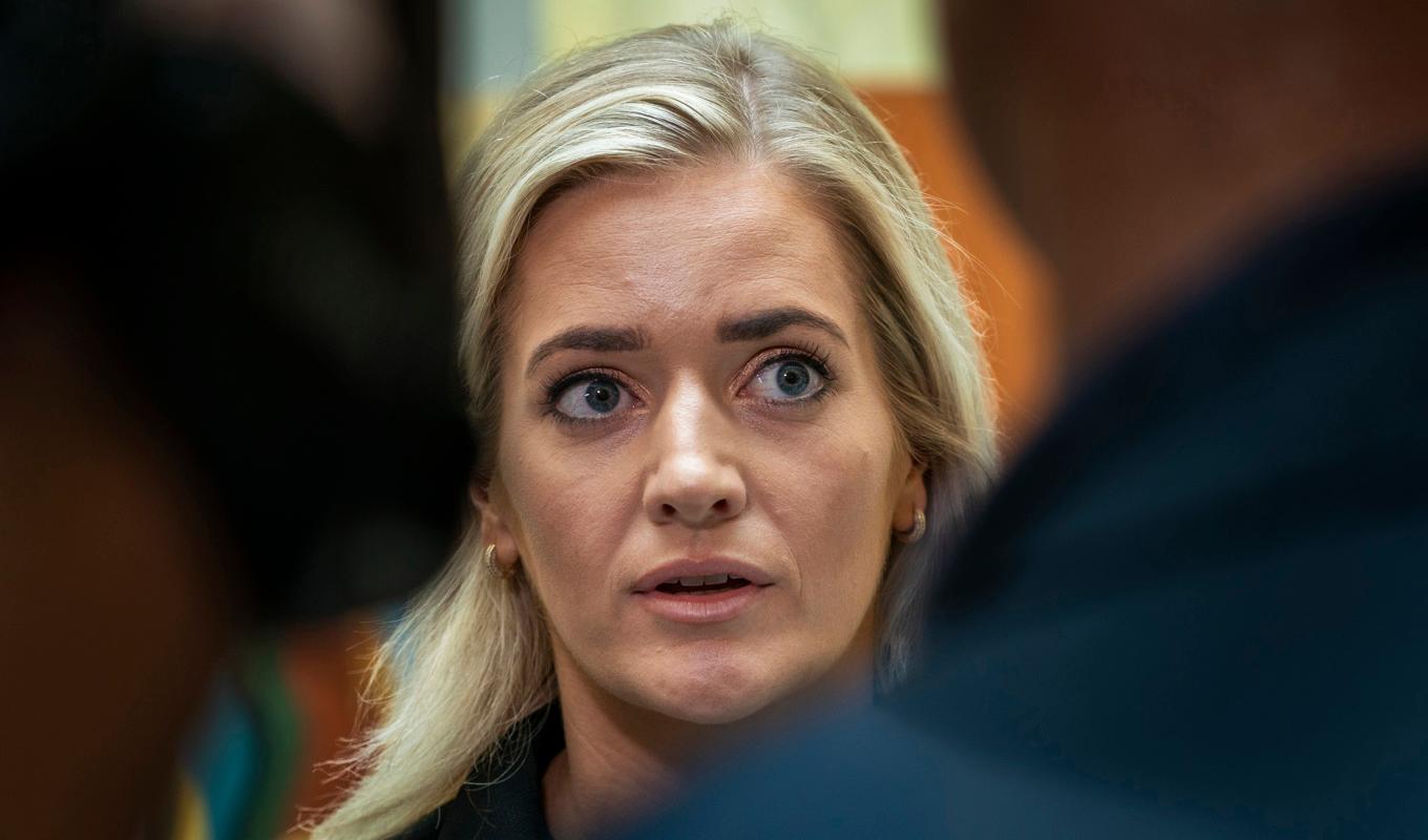 Norges justitieminister Emilie Enger Mehl är på besök i Stockholm. Arkivbild. Foto: Terje Pedersen/NTB/TT