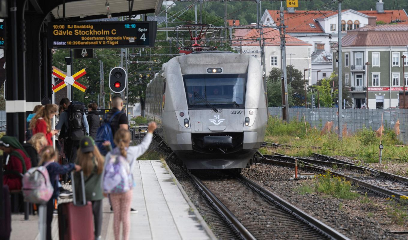 Från och med i december blir det fler avgångar mellan Linköping och Gävle. Arkivbild. Foto: Fredrik Sandberg/TT