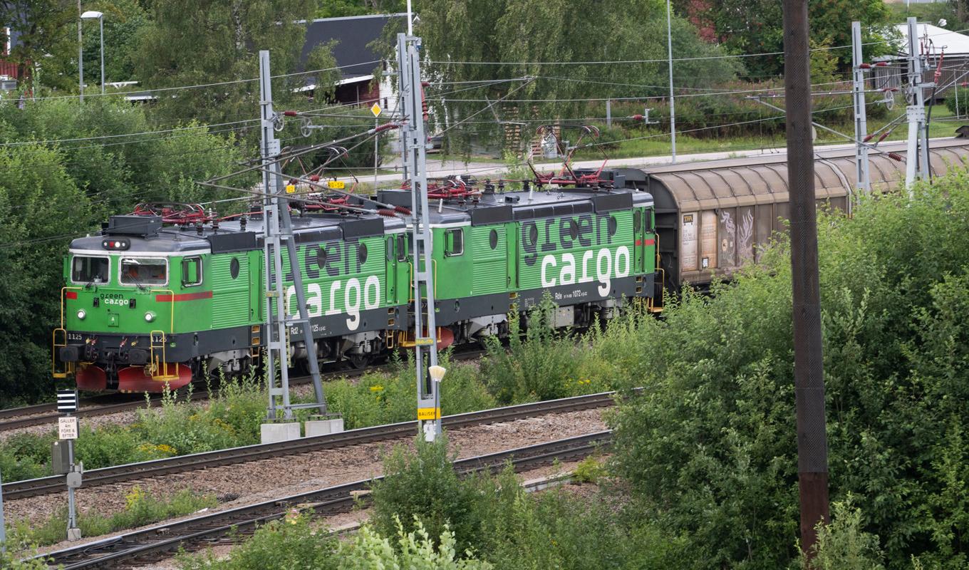 Enligt Trafikverket finns det ingen prognos om när trafiken återupptas. Bilden har inget samband med händelsen som rapporteras i texten. Arkivbild. Foto: Fredrik Sandberg/TT