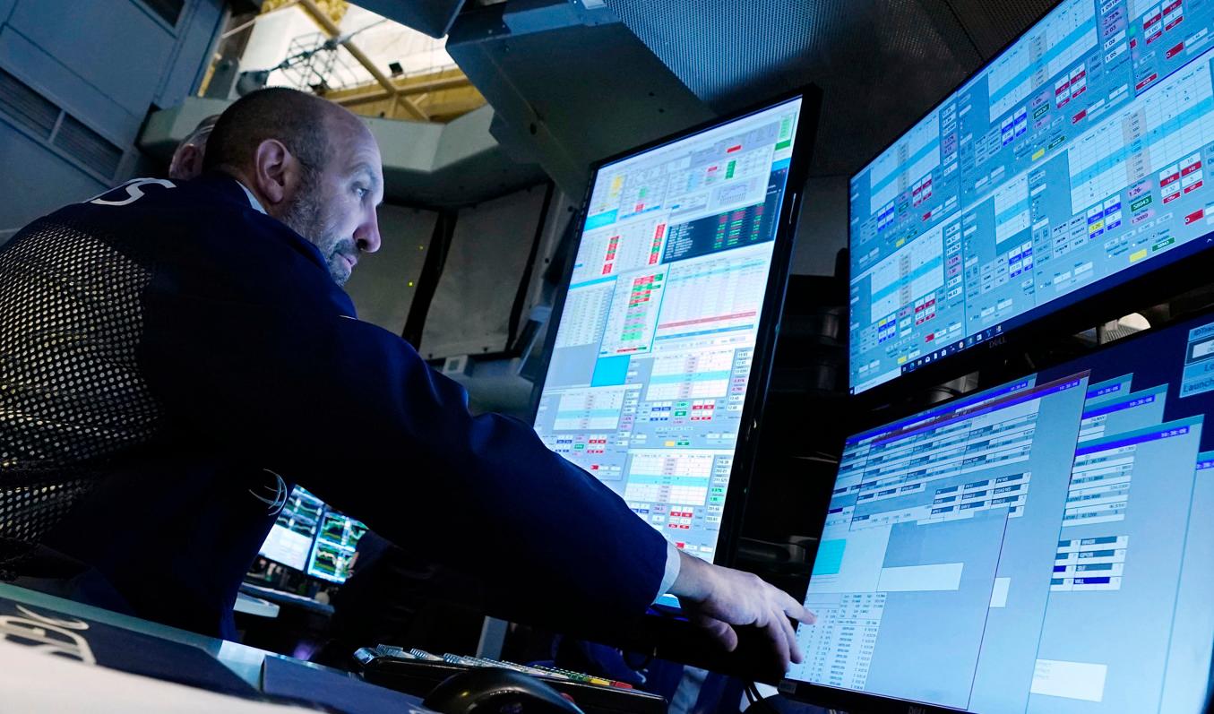 Stilla dag på Wall Street. Arkivbild. Foto: Richard Drew/AP/TT