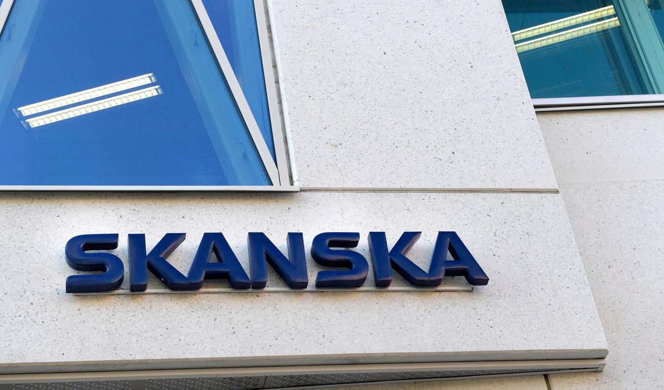 Skanska räknar hem ny miljardorder. Arkivbild. Foto: Janerik Henriksson/TT