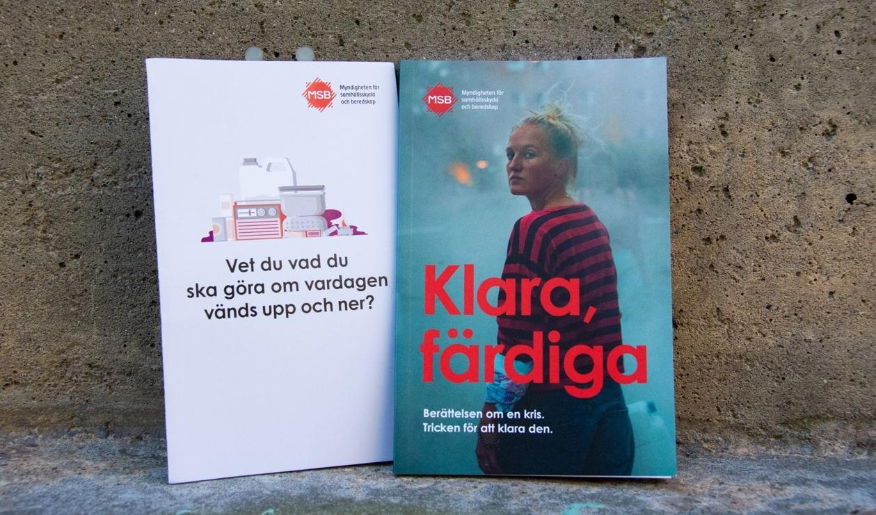 Under hösten erbjuder MSB landets 16-åringar utbildning om totalförsvarsplikt och krisberedskap. Foto: Pressbild