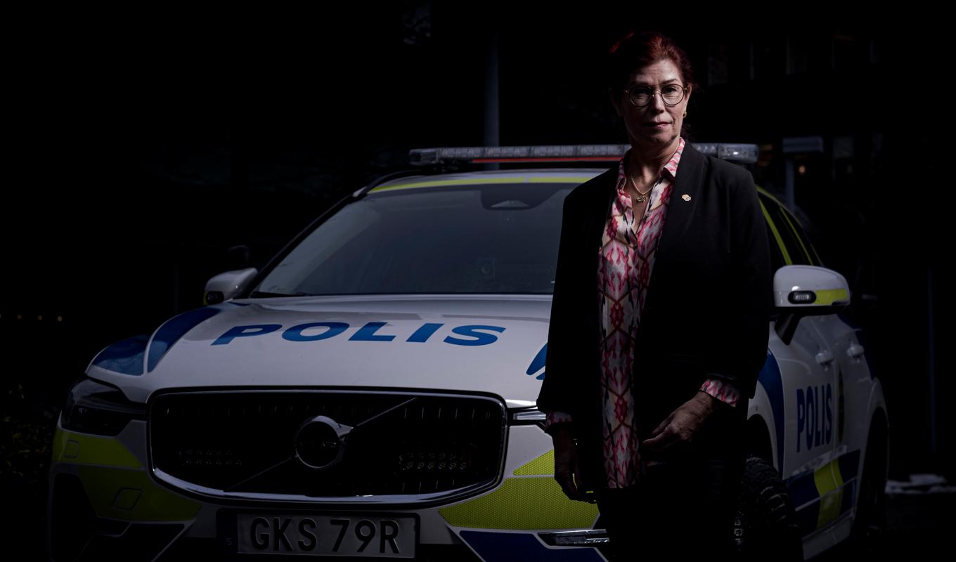 Polisförbundets ordförande Katharina von Sydow. Arkivbild. Foto: Tim Aro/TT