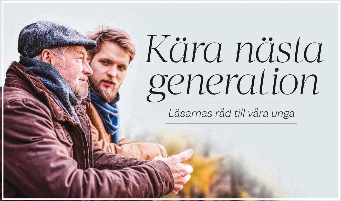 Syftet med ”Kära nästa generation” är att bevara och föra vidare tidlösa värderingar till de yngre generationerna. Välkommen med ditt bidrag. Foto: Shutterstock