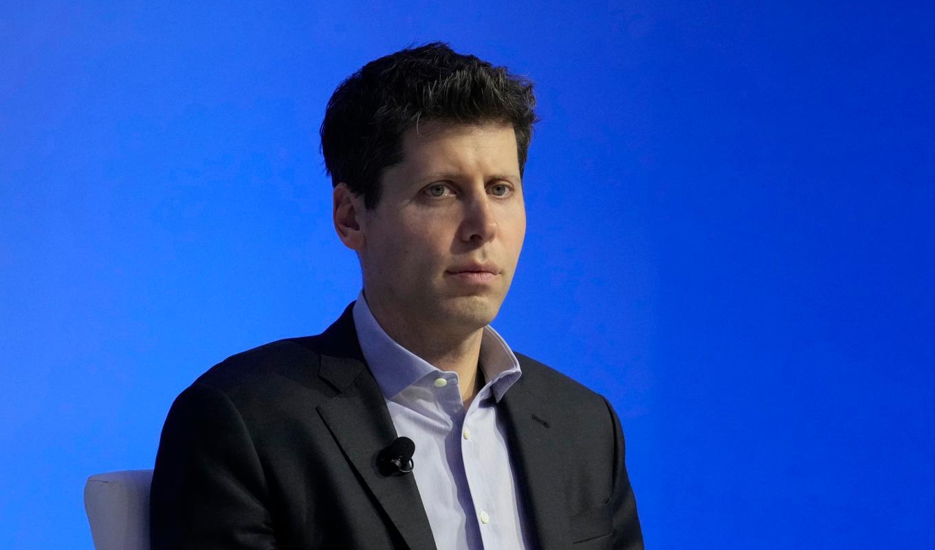 Open AI:s vd Sam Altman har fått gå. Arkivbild. Foto: Eric Risberg/AP/TT