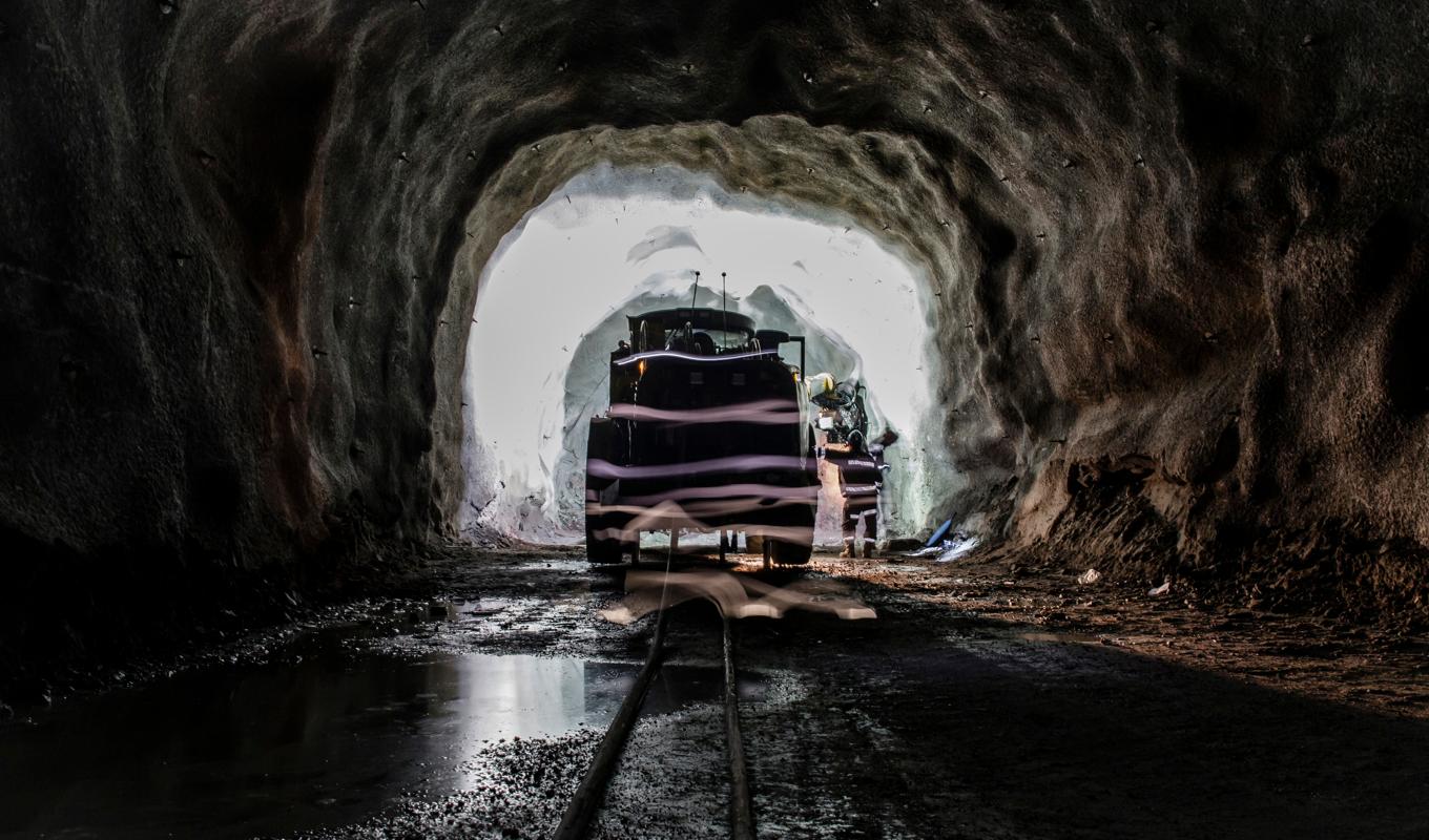 Delar av LKAB:s gruva i Malmberget har utrymts. Arkivbild. Foto: Carl-Johan Utsi/TT