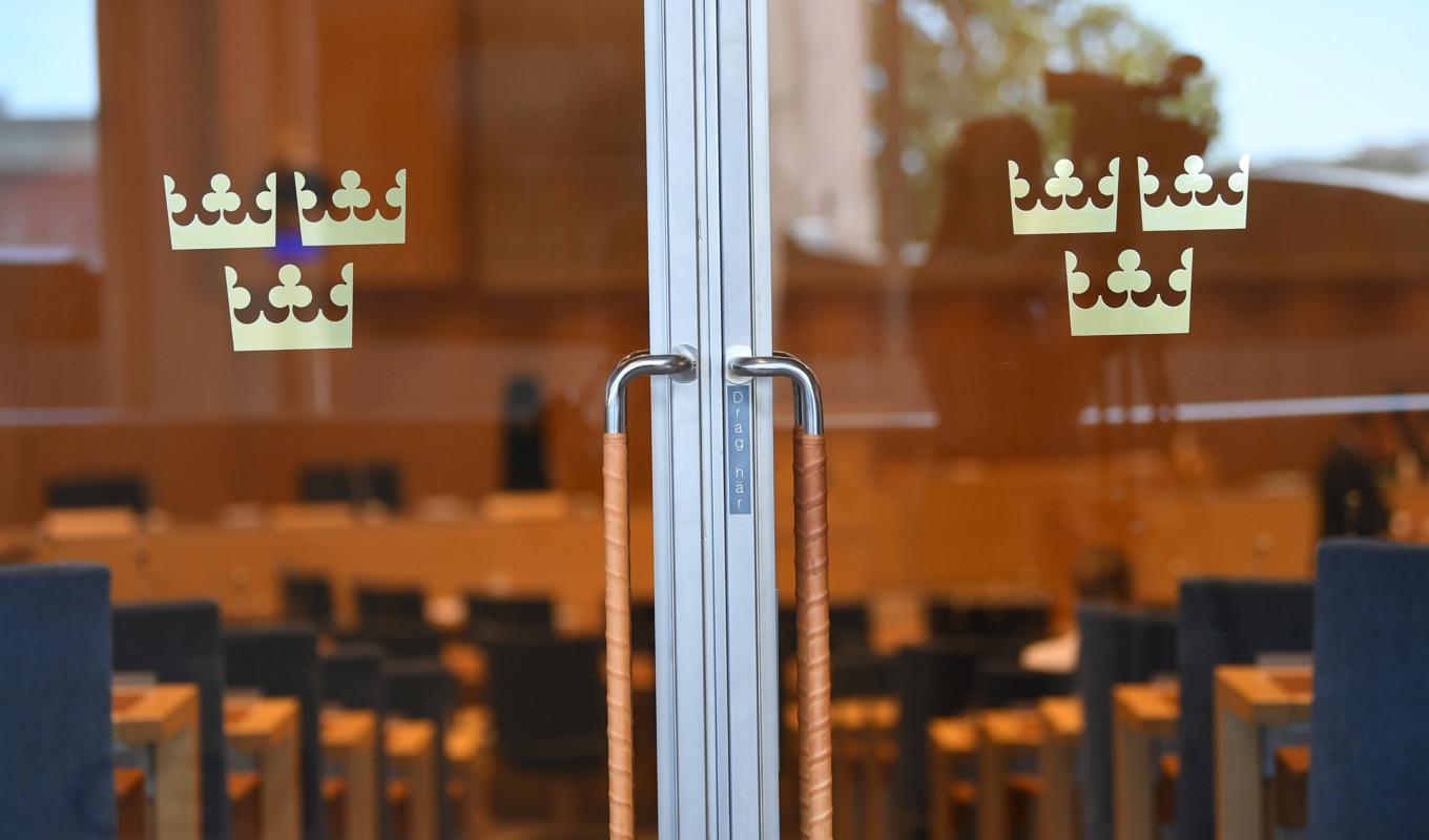Beslutet om straffskärpningar togs med acklamation, alltså utan omröstning. Arkivbild. Foto: Fredrik Sandberg/TT