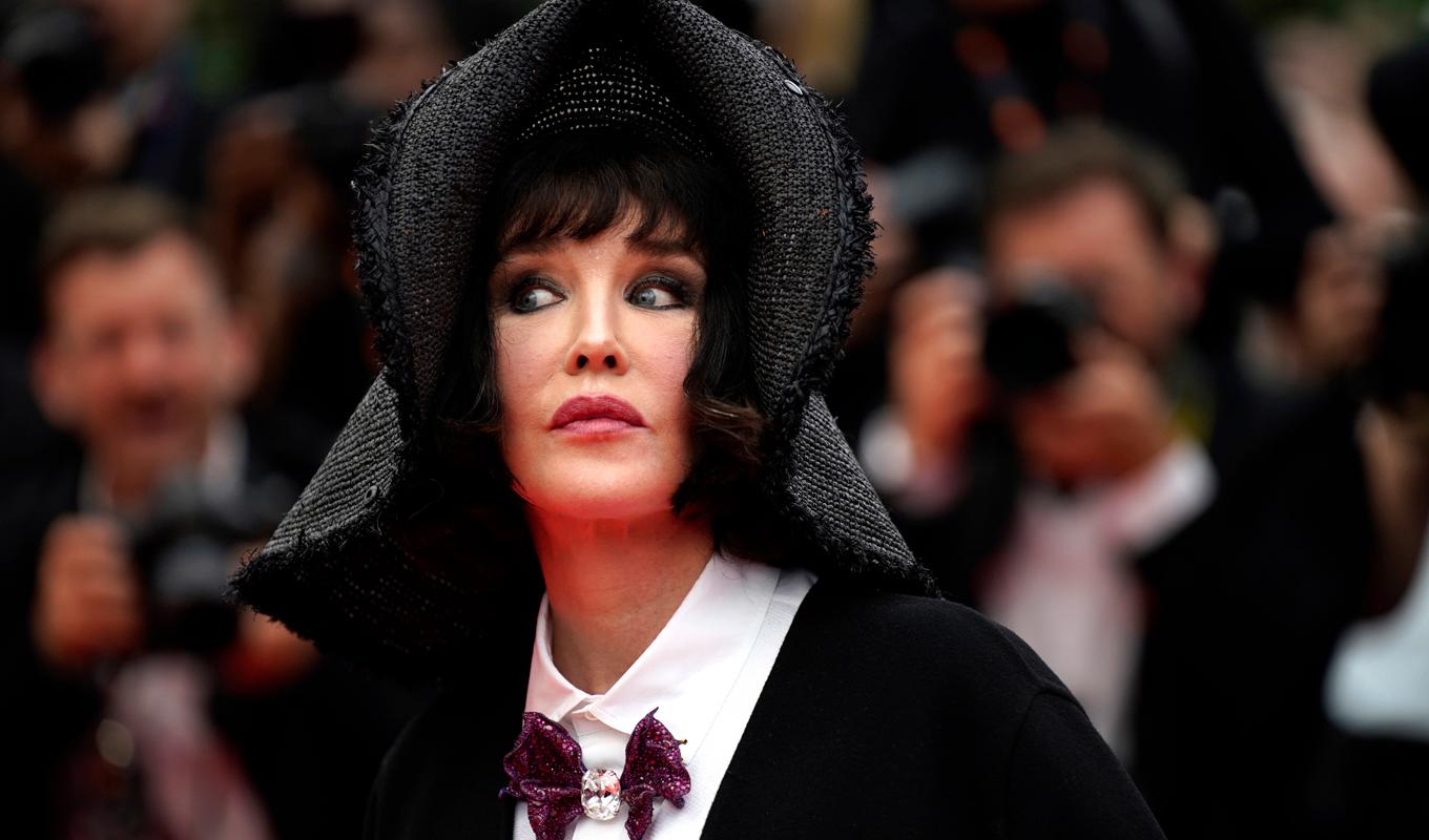 Isabelle Adjani på förra årets Cannesfestival. Arkivbild. Foto: Daniel Cole/AP/TT