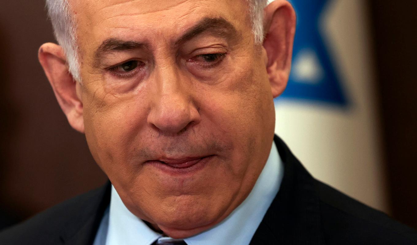 Israels premiärminister Benjamin Netanyahu ska skicka Mossad att prata med medlarna. Arkivbild. Foto: Ronen Zvulun/AP/TT