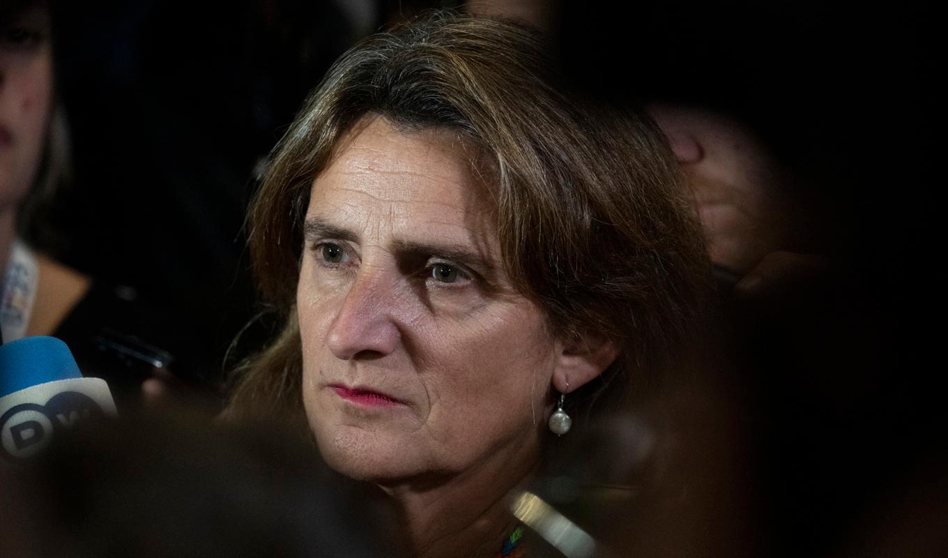 Spaniens klimatminister Teresa Ribera. Arkivfoto. Foto: Henrik Montgomery/TT