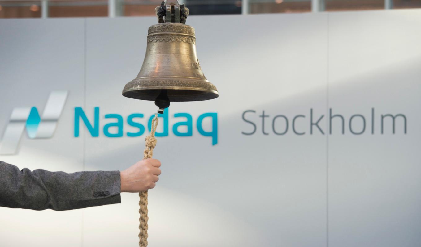 Stockholmsbörsen ringer in dagen med svagt stigande kurser. Arkivbild. Foto: FREDRIK SANDBERG/TT