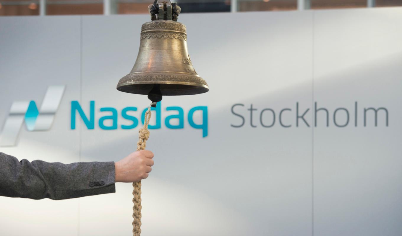 Stockholmsbörsen sjunker svagt. Arkivbild. Foto: Fredrik Sandberg/TT