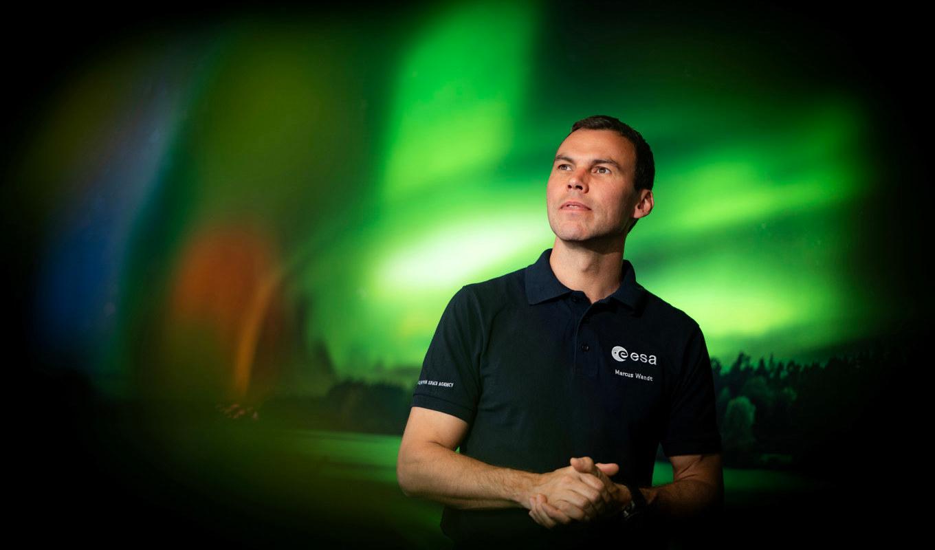Den svenske astronauten Marcus Wandt. Arkivbild. Foto: Pontus Lundahl/TT