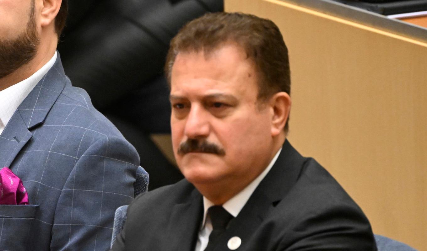 Jamal El-Haj (S) (bilden) anmälde moderaten Fredrik Kärrholm för förtal. Utredningen läggs nu ned. Arkivbild. Foto: Fredrik Sandberg/TT