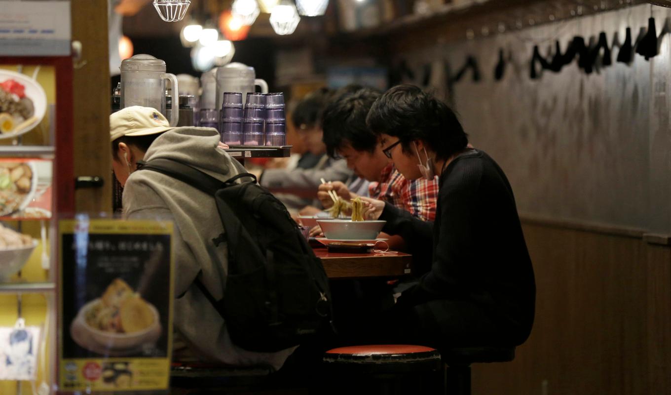 Japans konsumentpriser ökade inte lika mycket i november som i oktober. Arkivbild. Foto: Kiichiro Sato/AP/TT