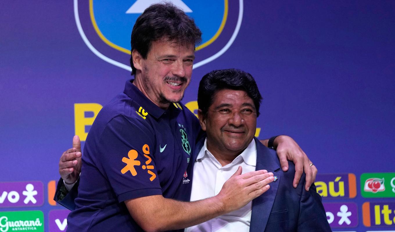 Brasiliens förre ordförande Ednaldo Rodrigues (till höger) avsattes av en domstol tidigare i december. Arkivbild. Foto: Silvia Izquierdo/AP/TT