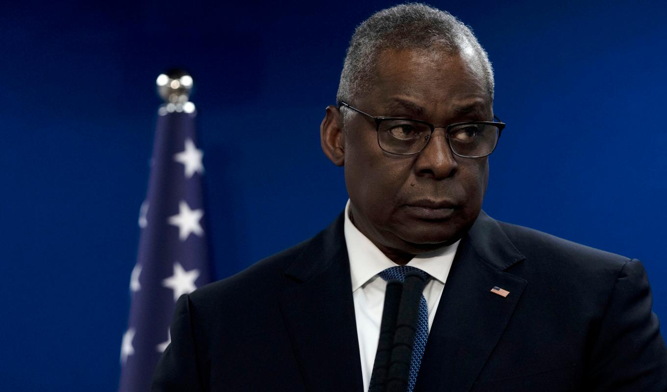 USA:s försvarsminister Lloyd Austin. Arkivbild. Foto: Maya Alleruzzo/AP/TT