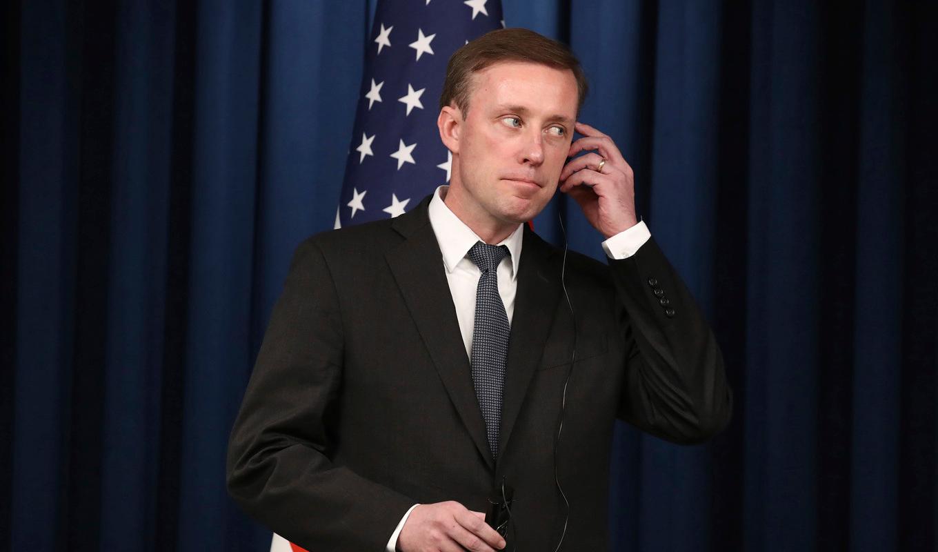 USA:s nationelle säkerhetsrådgivare Jake Sullivan. Arkivbild. Foto: Chung Sung-Jun/AP/TT