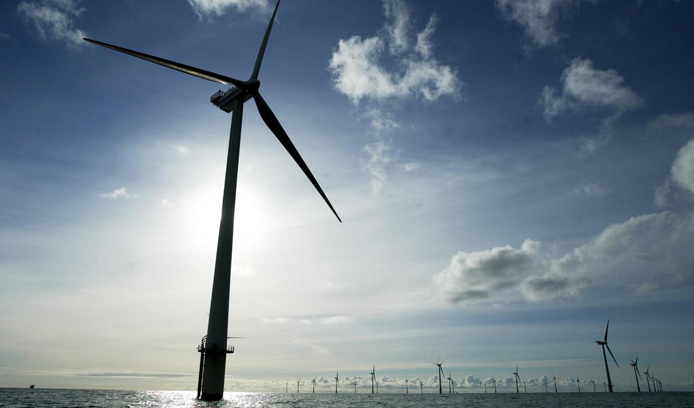 Vestas lyfter kraftigt på Köpenhamnsbörsen. Arkivbild. Foto: Lars Skaaning/AP/TT