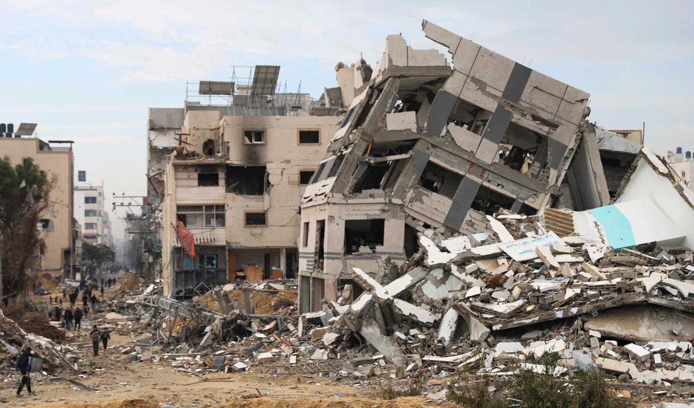 Terrorgruppen IS uppmanar till attacker mot judar och kristna. De påstår att det är en hämnd för Israels krig mot Hamas. Foto: Mohammed Hajjar/AP/TT