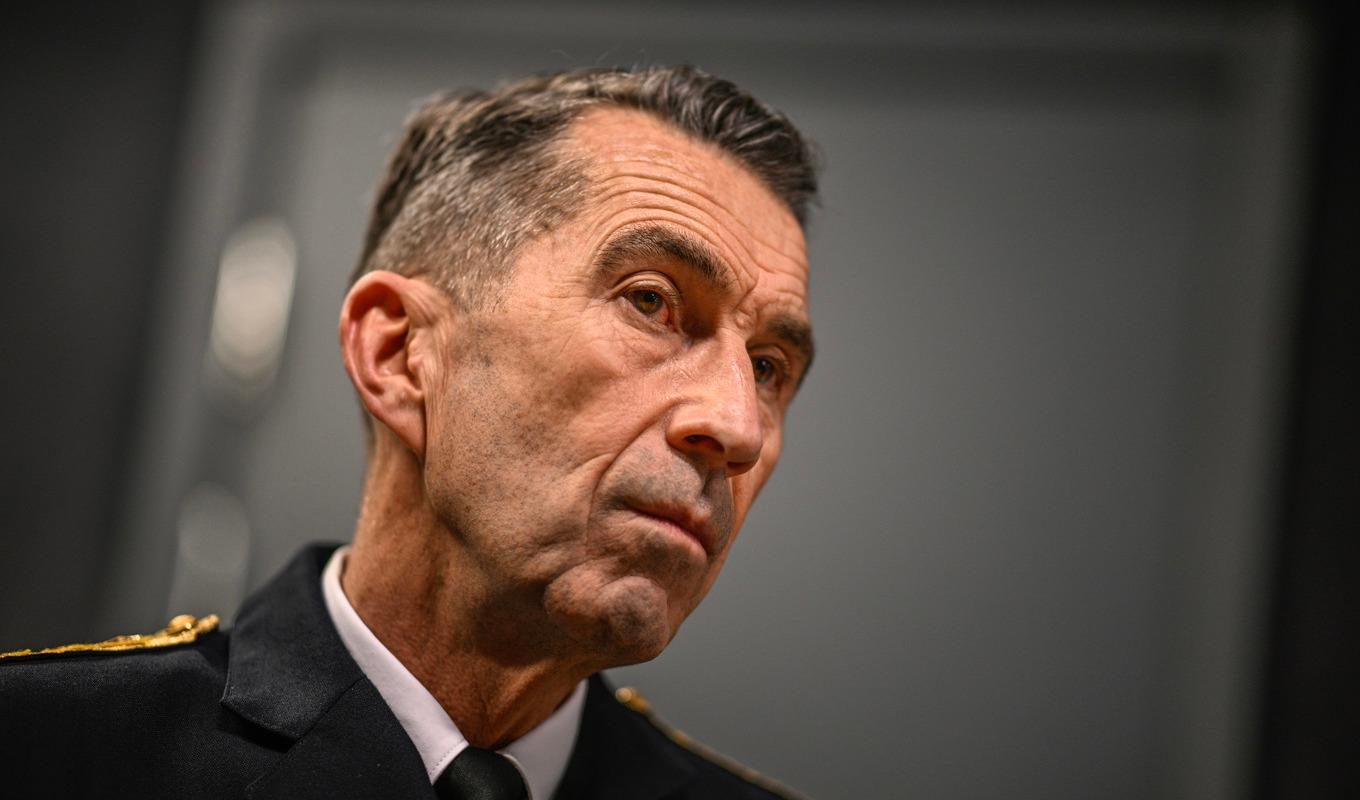 Överbefälhavare Micael Bydén. Arkivbild. Foto: Anders Wiklund/TT