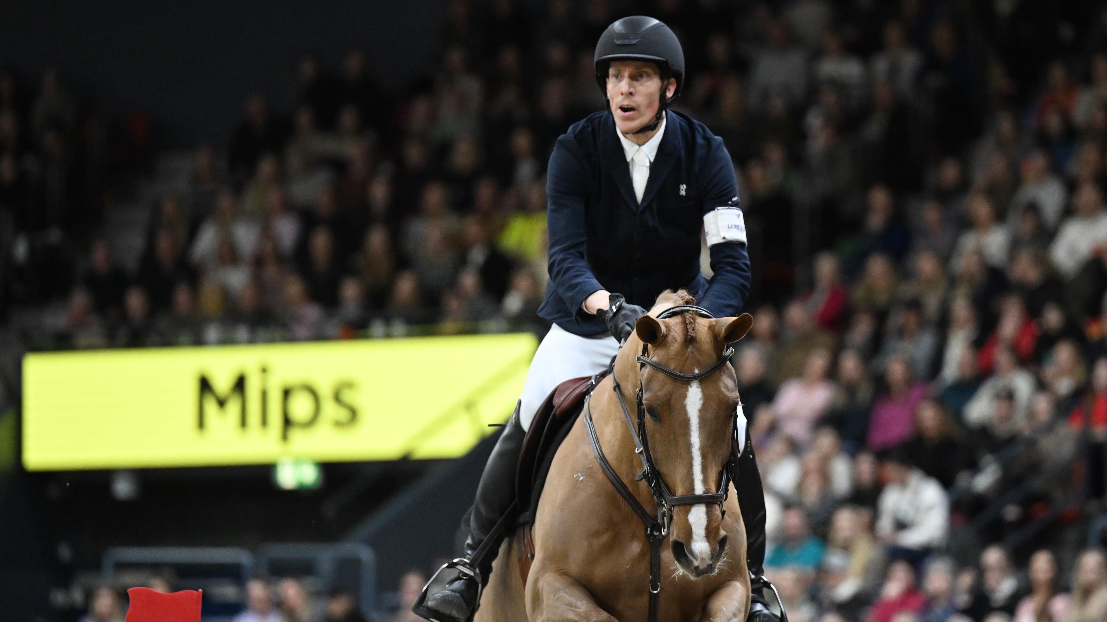 Henrik von Eckermann, här på King Edward, återkommer till årets världscup i Göteborg i slutet av februari. Arkivbild. Foto: Björn Larsson Rosvall/TT