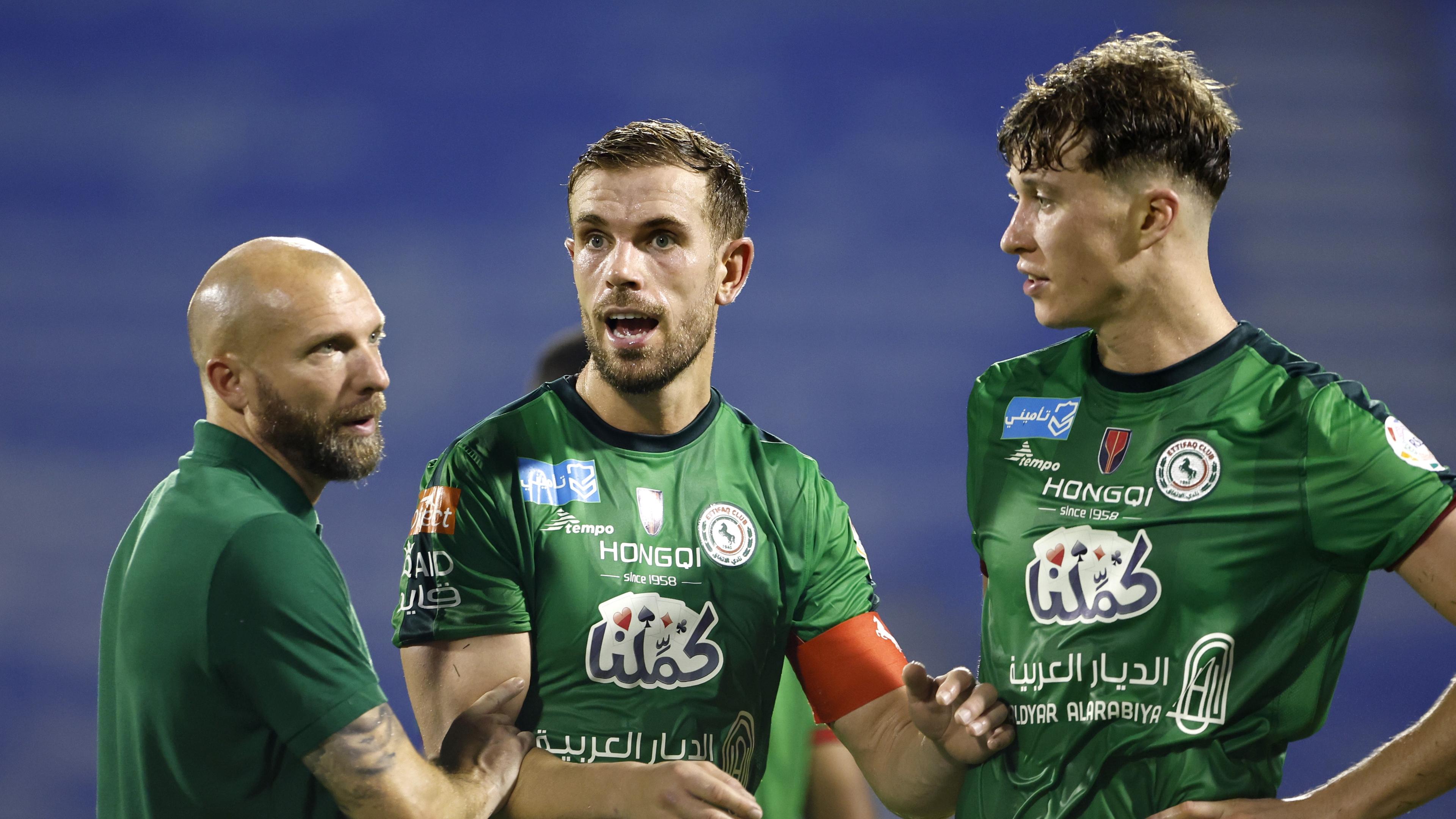 Jordan Henderson från Liverpool stod ut ett halvår i Al-Ettifaq. Numera är han i Ajax Amsterdam. Foto: Francois Nel, Getty Images