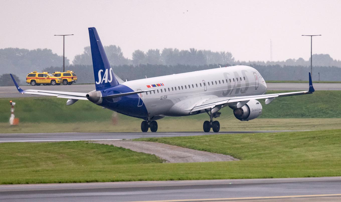 Nu kan bland annat vegetarianer beställa specialkost utan någon extra kostnad på SAS-flygningar igen. Arkivbild. Foto: Johan Nilsson/TT