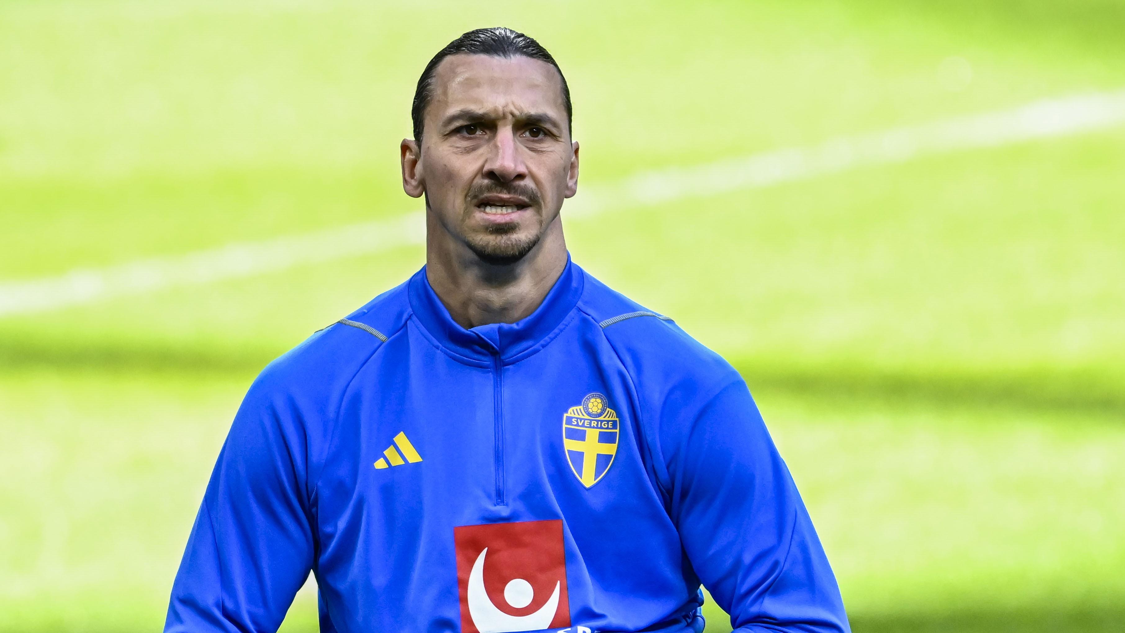 Zlatan Ibrahimovic kommer att tackas av mot Serbien den 8 juni. Foto: Jonas Ekströmer/TT
