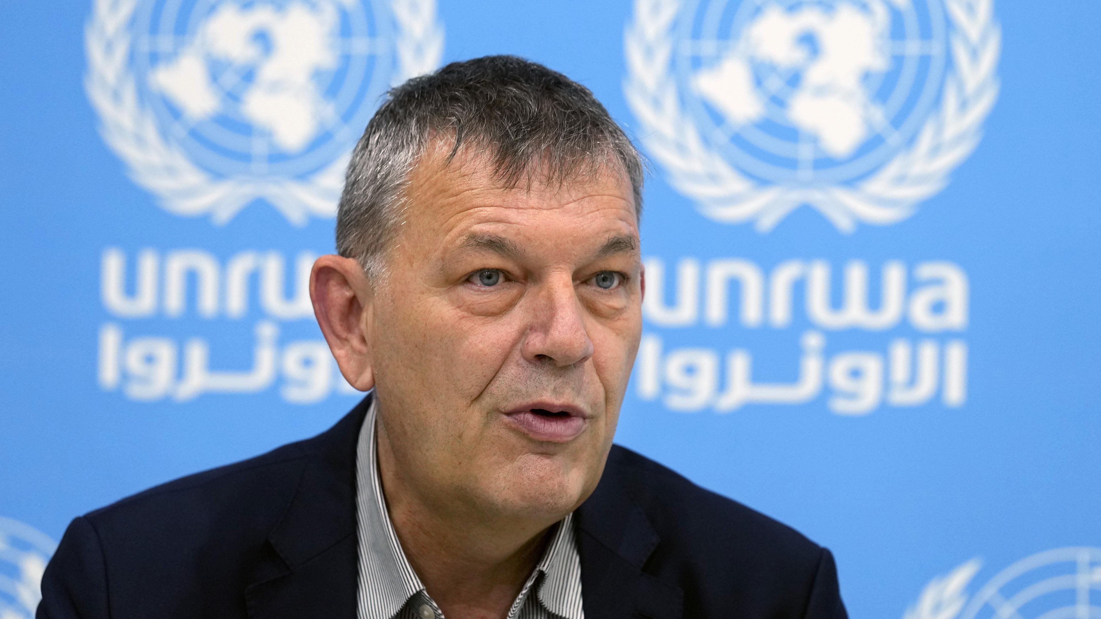Lazzarini uppgav nyligen att Unrwa är nära att gå under på grund av det ekonomiska underskottet. Arkivbild. Foto: Bilal Hussein/AP/TT