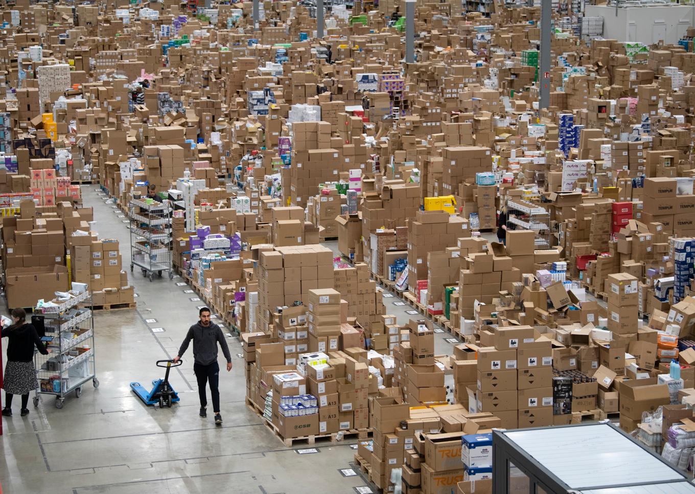 Många paket på väg. Arkivbild. Foto: Fredrik Sandberg/TT