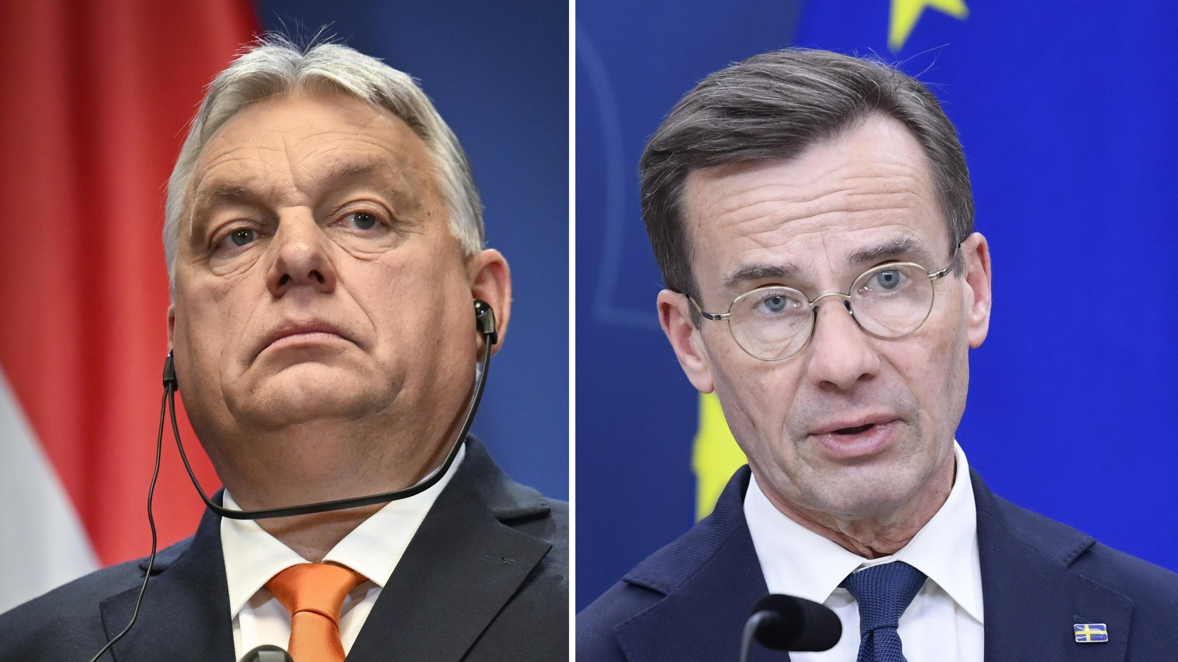 Statsminister Ulf Kristersson (M) åker till Ungerns huvudstad på fredag på inbjudan av premiärminister Viktor Orbán. Foto: Denes Erdos/AP/TT