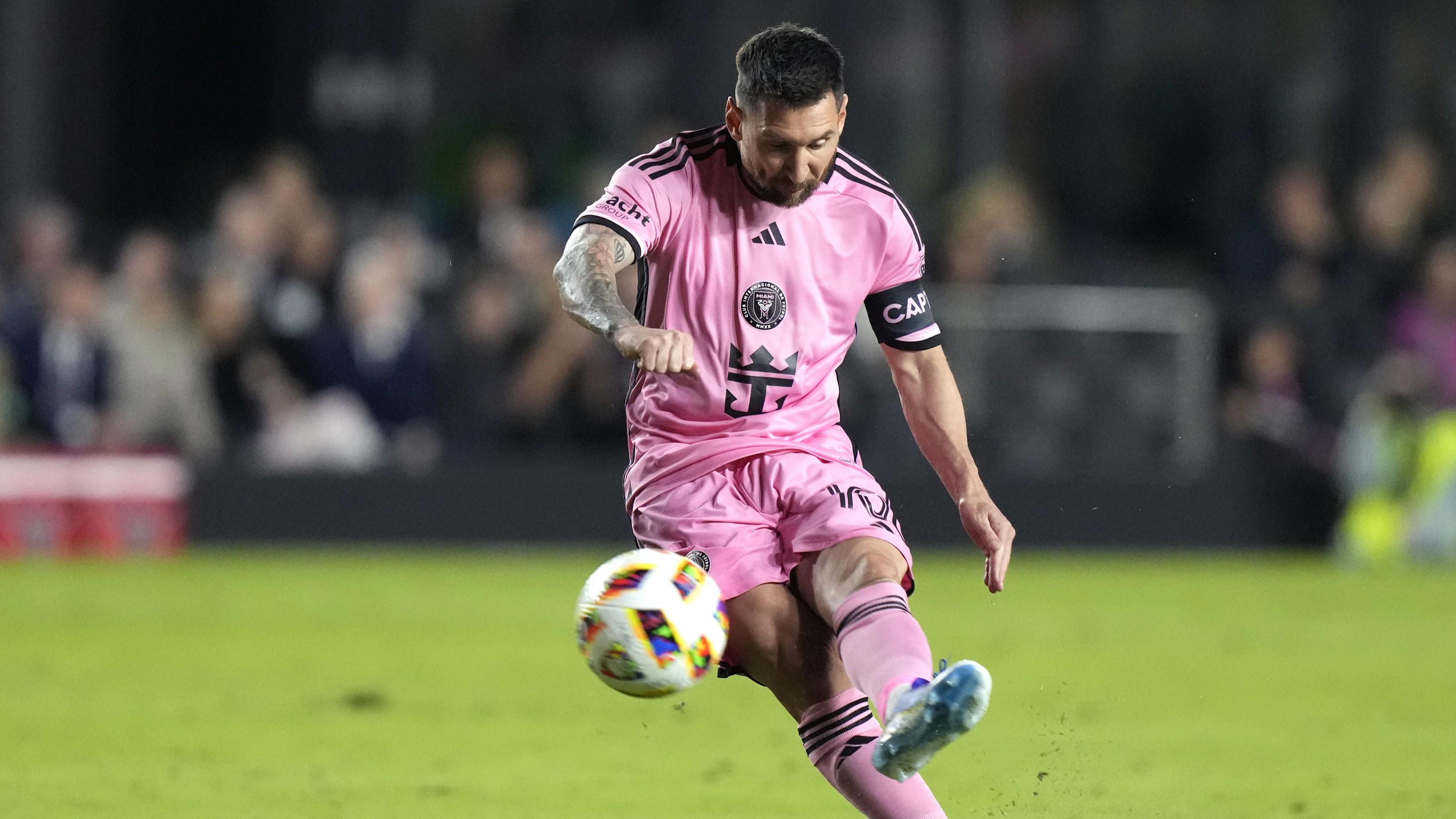 Inter Miamis Lionel Messi. Foto: Lynne Sladky