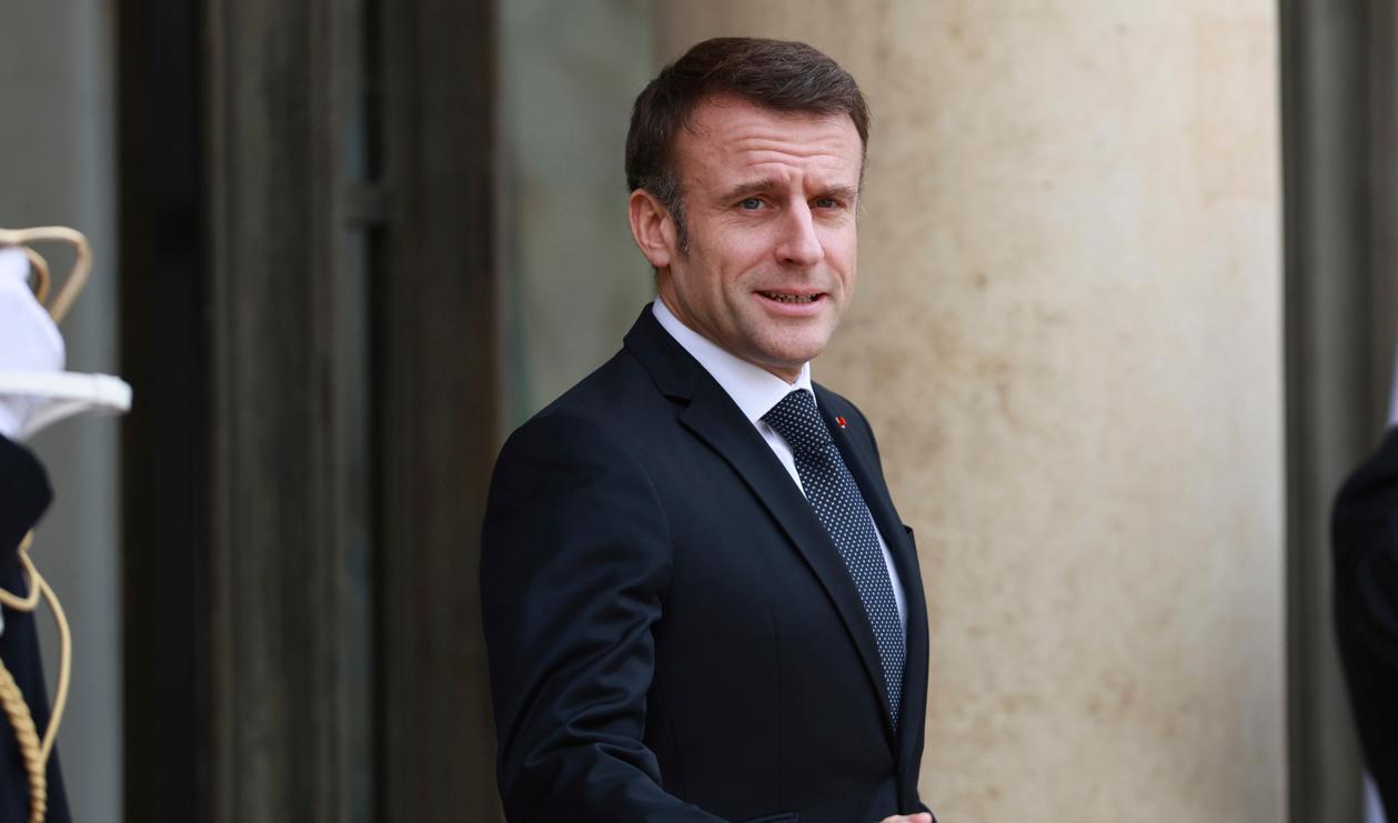 Frankrikes president Emmanuel Macron. Foto: Aurelien Morissard/AP/TT