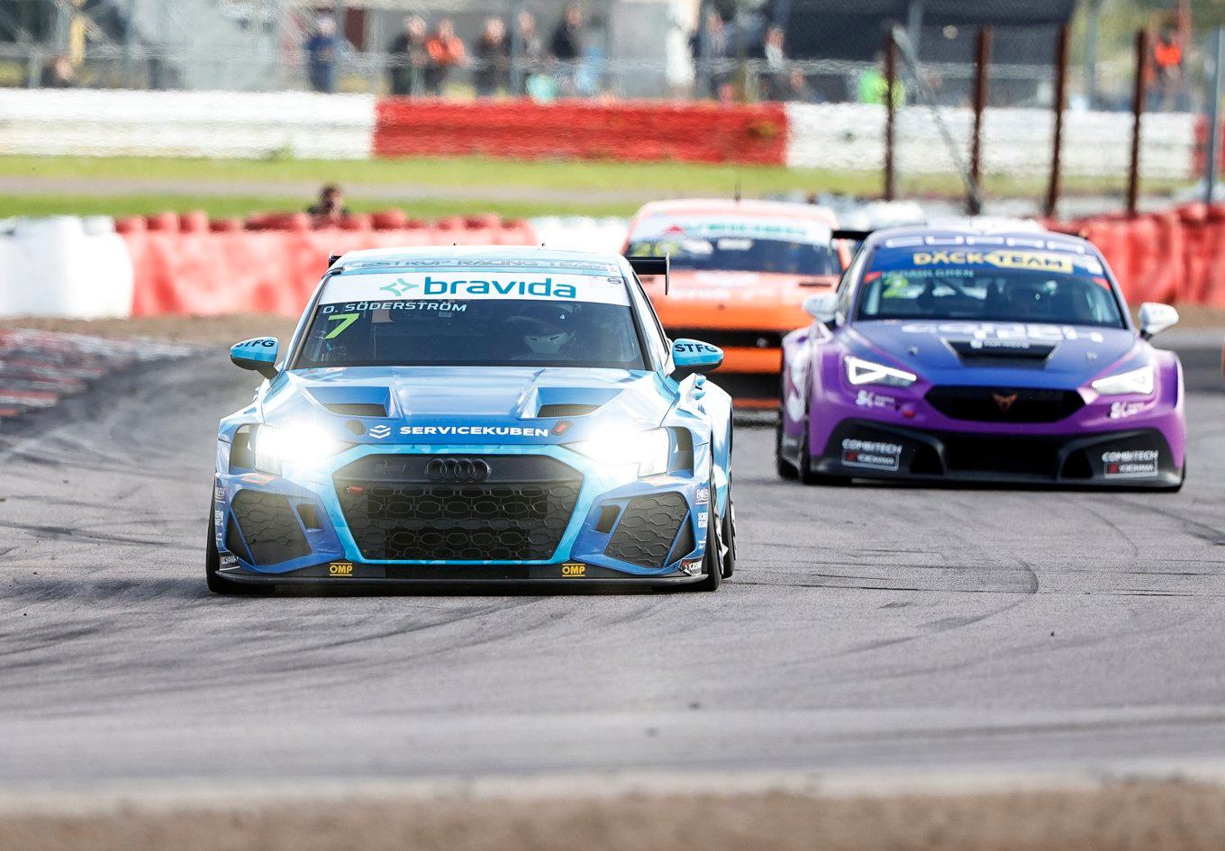STCC-bilar ska i sommar köra i Göteborg. Arkivbild. Foto: Stefan Jerrevång/TT