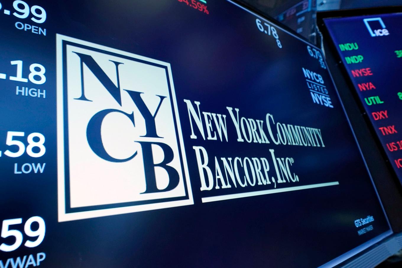 NYCB under press. Arkivbild. Foto: Richard Drew/AP/TT
