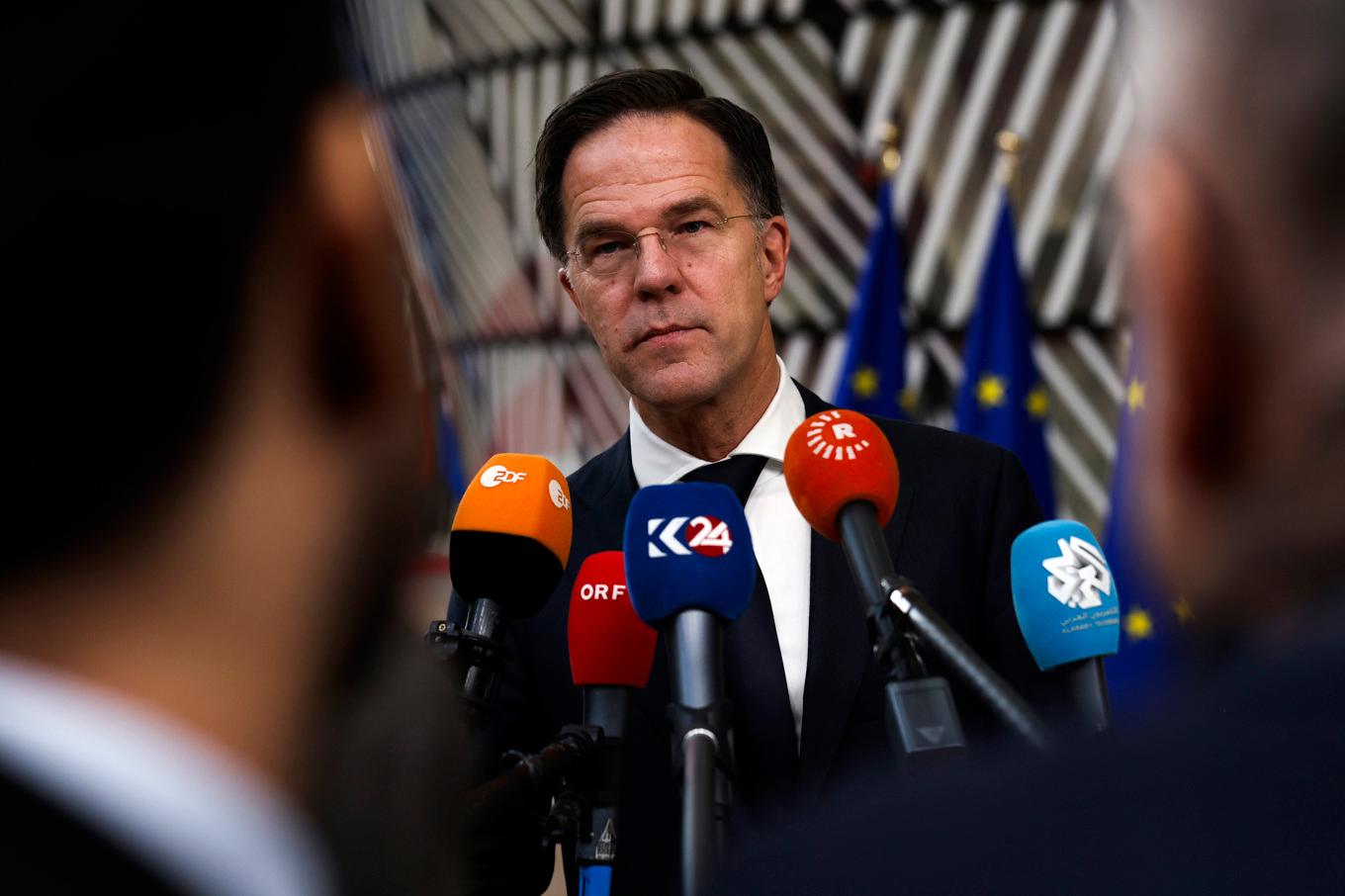 Nederländernas avgående premiärminister Mark Rutte är favorit till posten som ny Nato-chef. Arkivfoto. Foto: Omar Havana/AP/TT