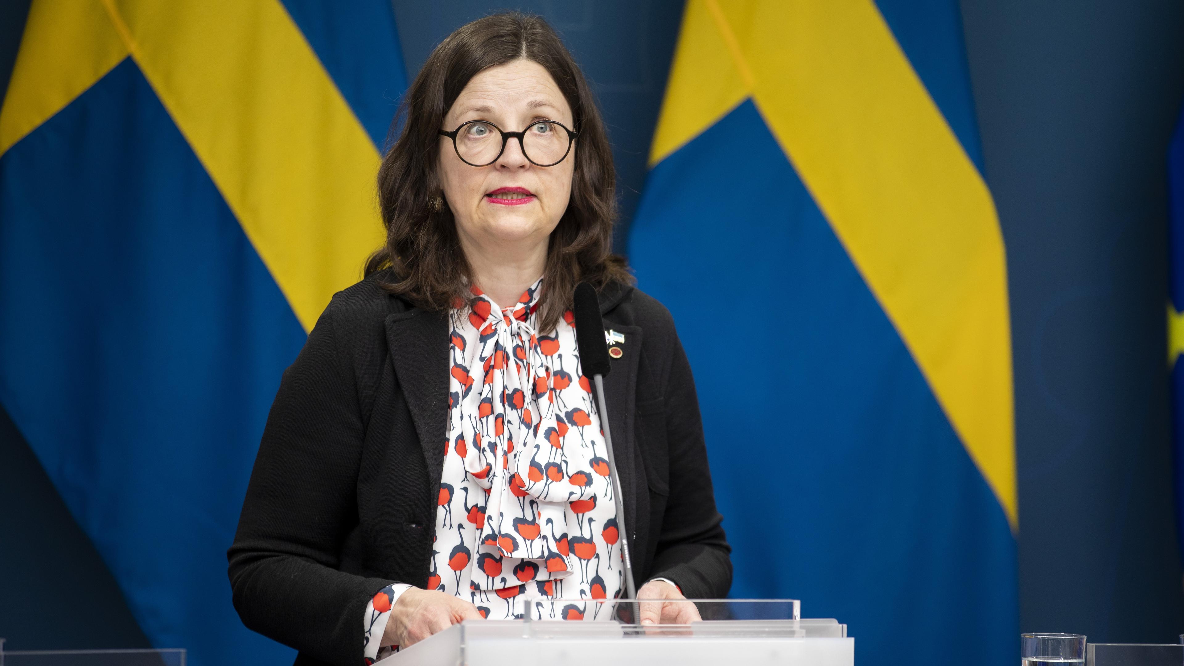 Förra regeringens utbildningsminister Anna Ekström (S) valde att inte höja den lägsta antagningsnivån till lärarutbildningen, efter en utredning. Foto: Ninni Andersson/Regeringskansliet