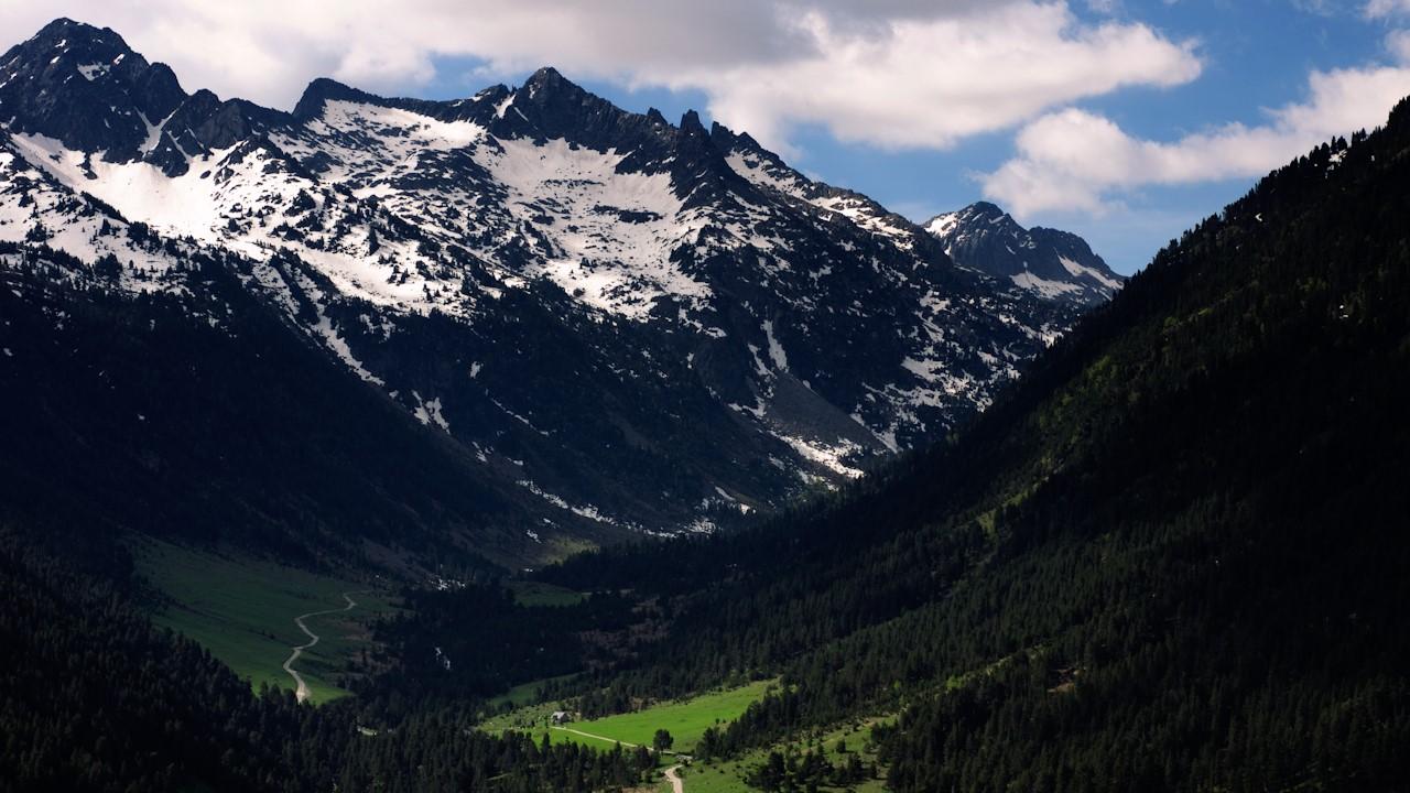 Vall d’Aran i de katalanska Pyrenéerna. Foto: Public Domain