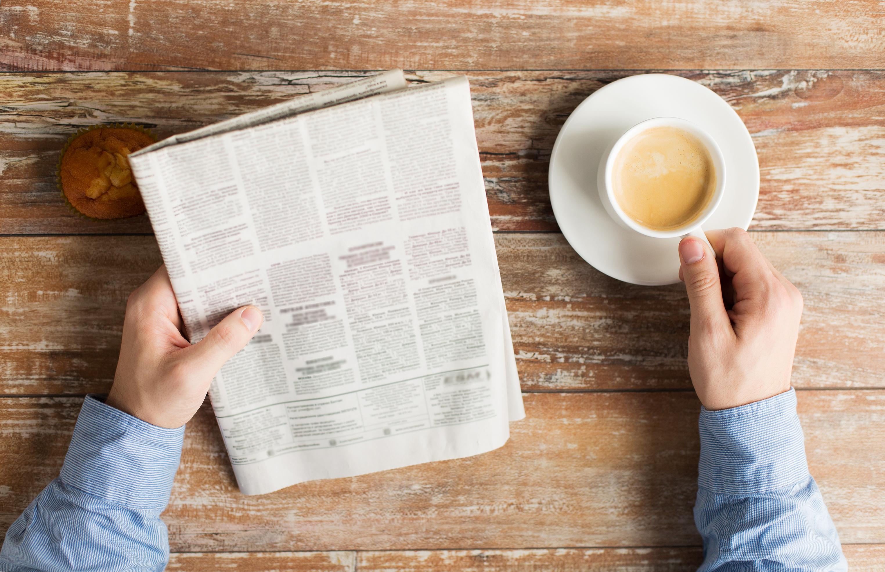 Morgonpressens annonsintäkter minskade förra året. Foto: Shutterstock