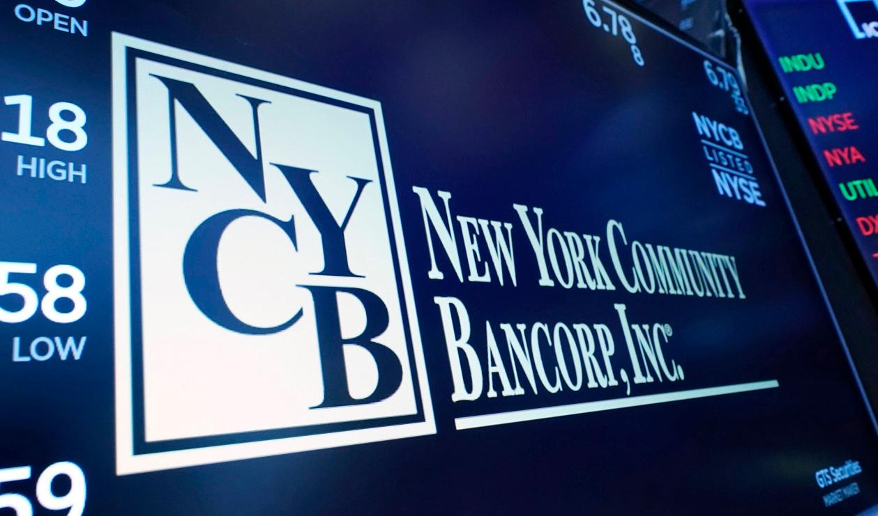 Handeln i en New York-banks aktie stoppad på Wall Street. Arkiv. Foto: Richard Drew/AP-TT