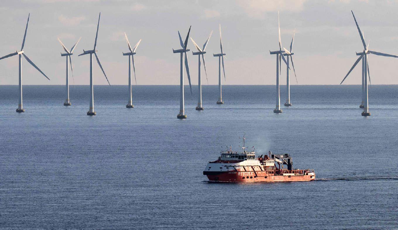 Norge satsar mångmiljardbelopp på subventioner till havsbaserad vindkraft. Arkivbild Foto: Johan Nilsson/TT