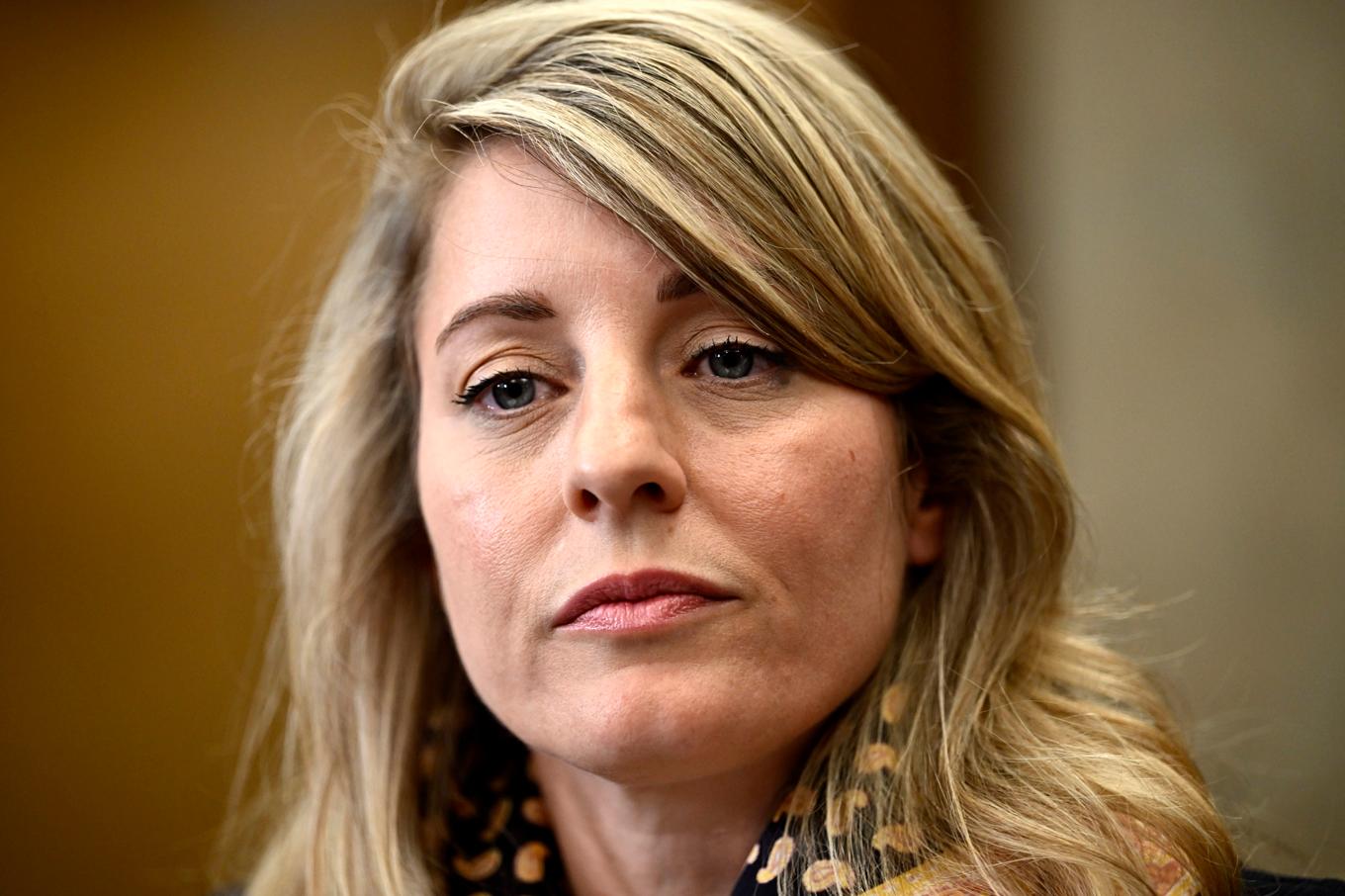 Kanadas utrikesminister Mélanie Joly. Arkivbild. Foto: Justin Tang/The Canadian Press via AP/TT