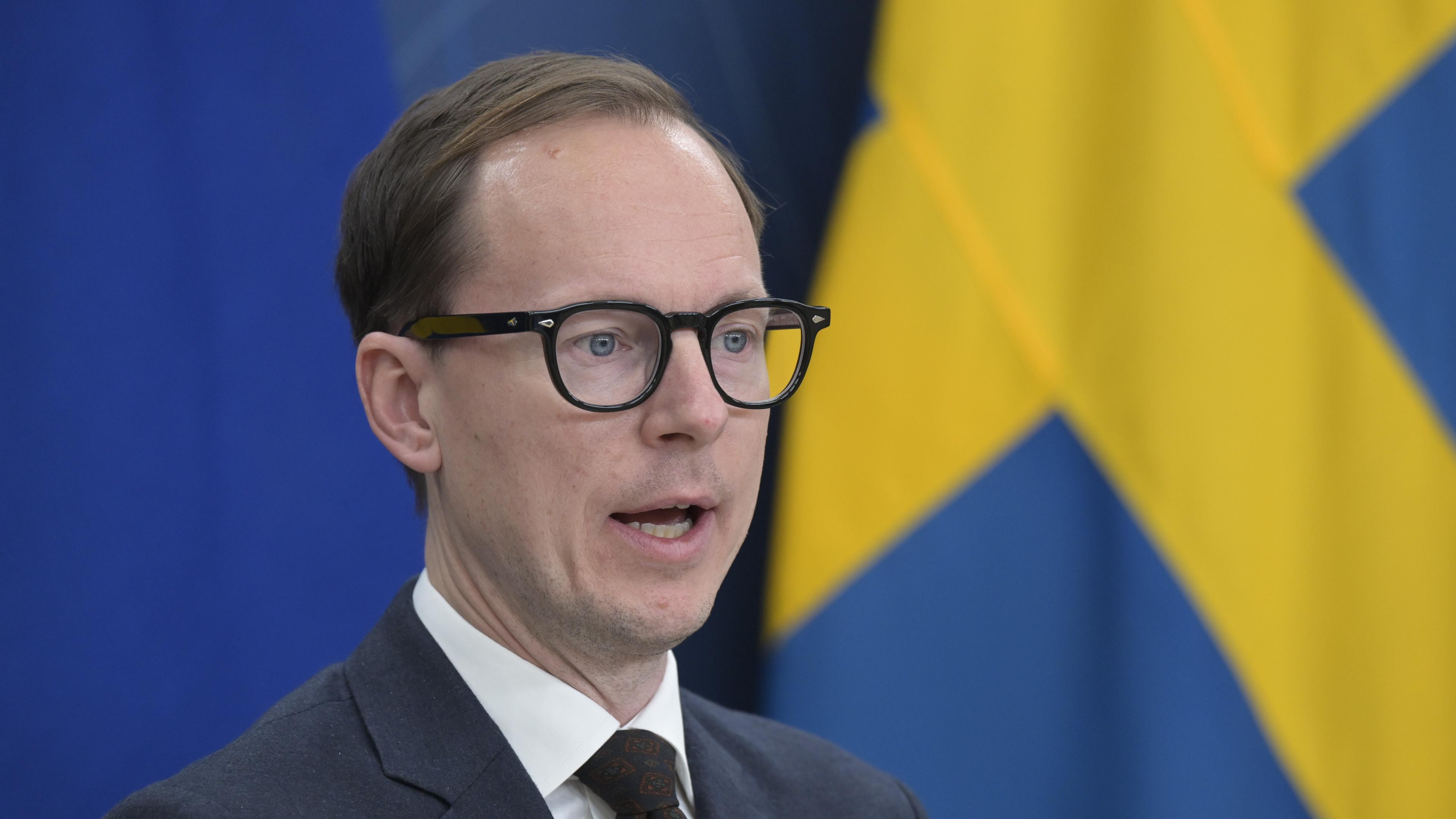 STOCKHOLM, SVERIGE 20231201 Utbildningsminister Mats Persson (L) aviserar ett större omgörning av socionomutbildningen. Arkivbild. Foto: Fredrik Sandberg/TT