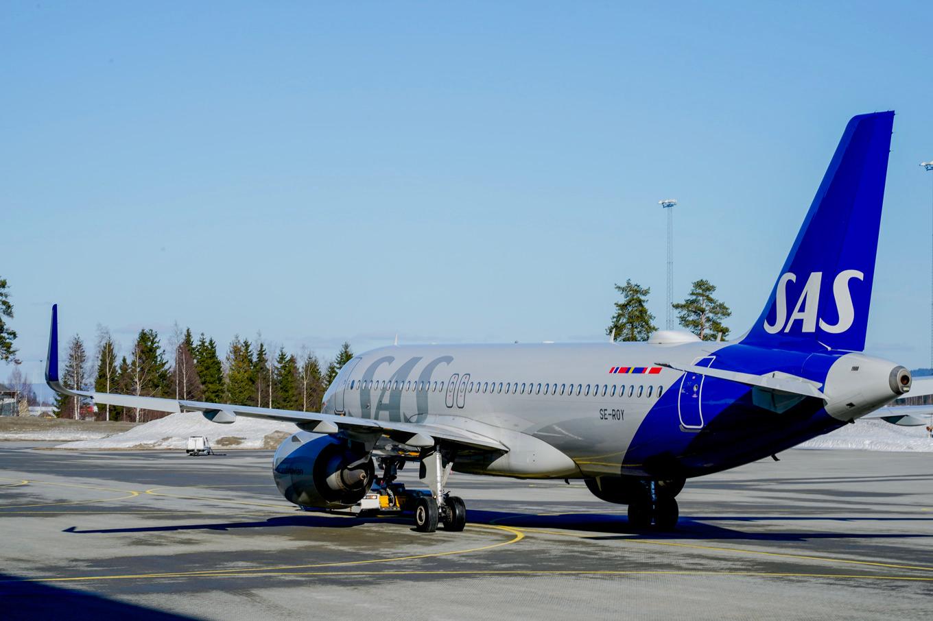 Småsparare överger nu SAS. Arkivbild. Foto: Gorm Kallestad/NTB/TT