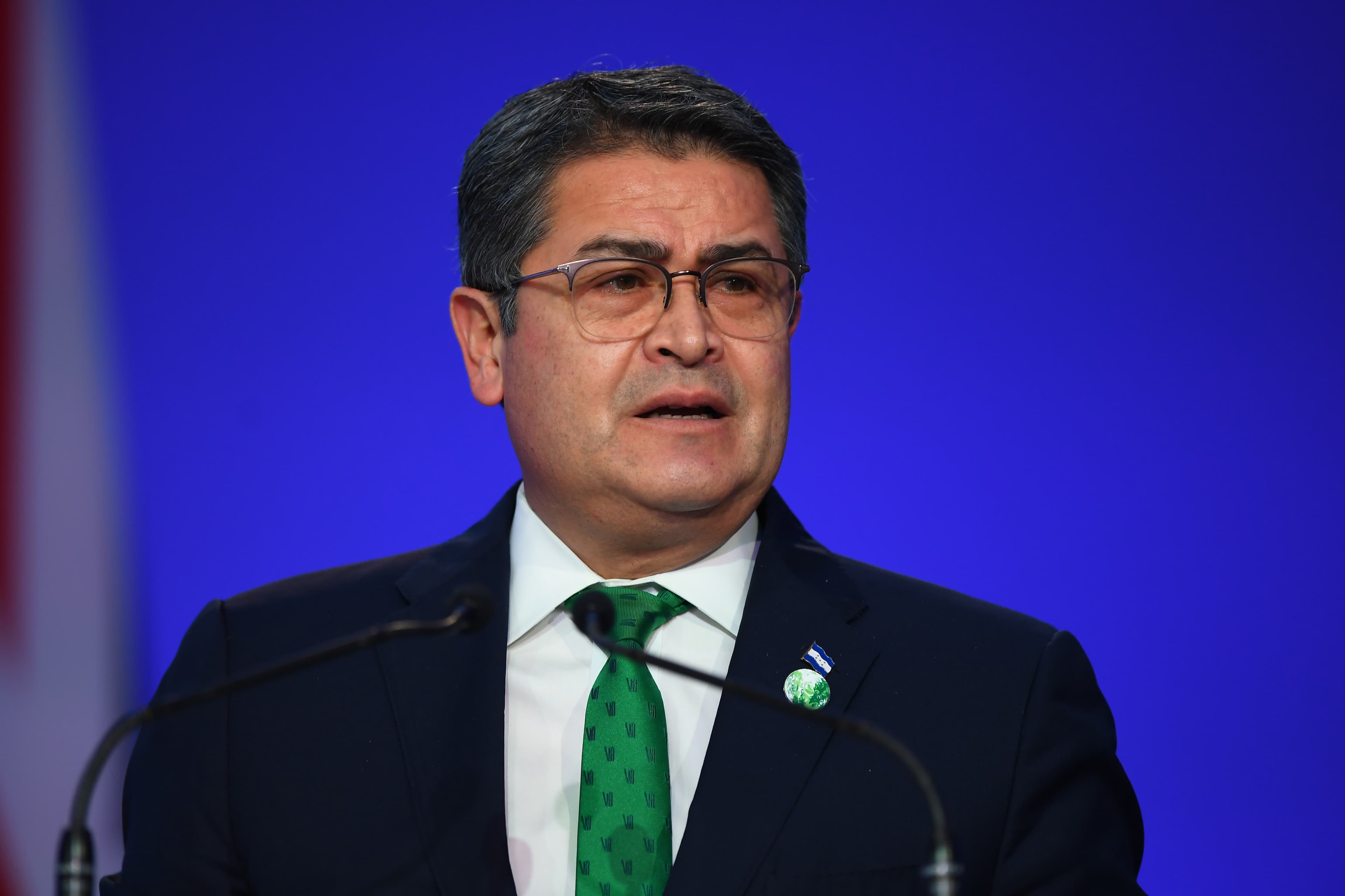 Juan Orlando Hernández, Honduras tidigare president. Foto: Andy Buchanan – POOL/Getty Images