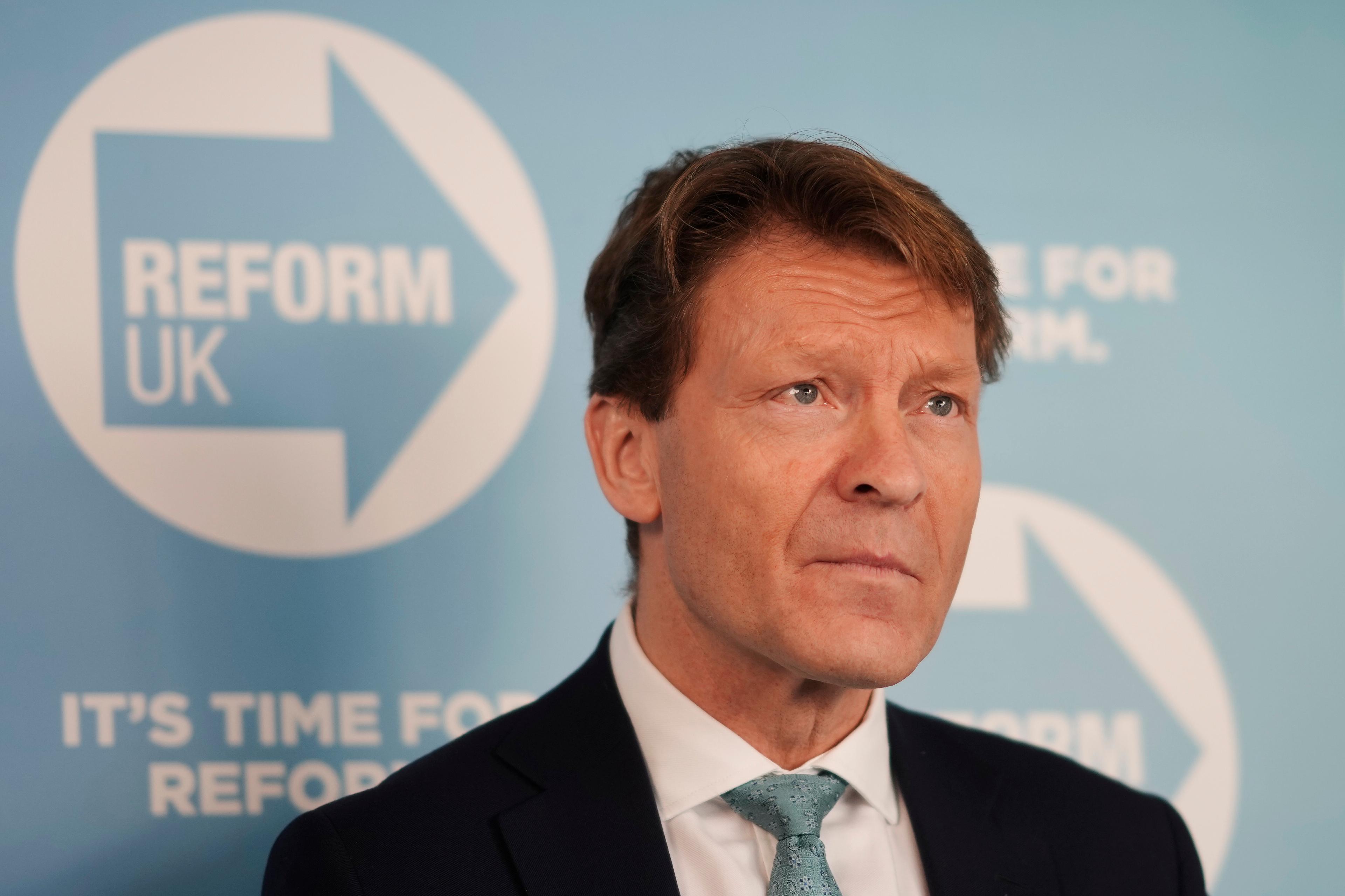 Richard Tice, partiledare för Reform UK. Foto: Christopher Furlong/Getty Images
