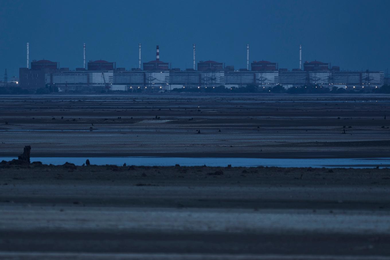 Europas största kärnkraftverk i Zaporizjzja, som ockuperats av Ryssland sedan 2022. Arkivbild. Foto: LIBKOS/AP/TT